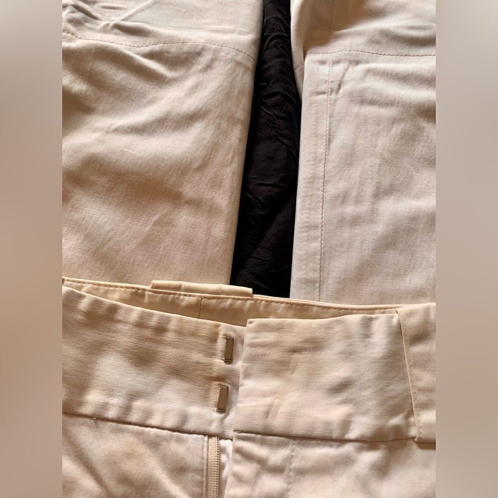 Vintage Banana Republic Ivory Pants - Picture 6 of 11